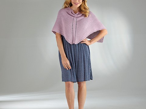 Strickanleitung Poncho / Cape "Amazonas" 756277