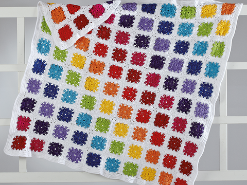 Häkelanleitung Babydecke "Piano" 756275