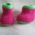 Strickanleitung Babyschuhe ohne Nadelspiel - Sohlenlänge 10 cm - ideal für Anfänger