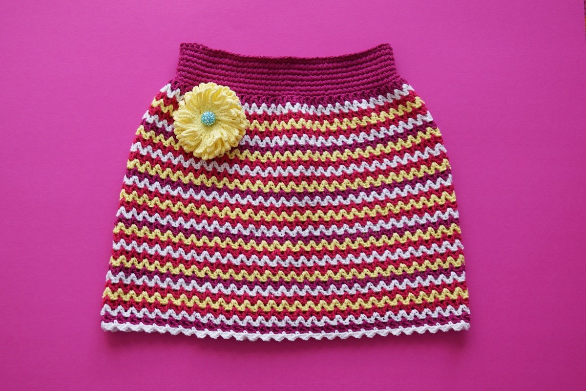 Häkelanleitung Rock