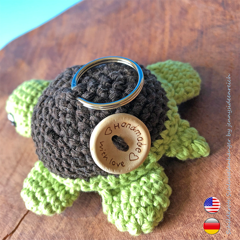 Turtle Keychains, crochet pattern, amigurumi by jennysideenreich - Image 2