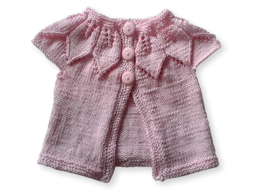 Weste RVO von oben in 3 Größen Strickanleitung