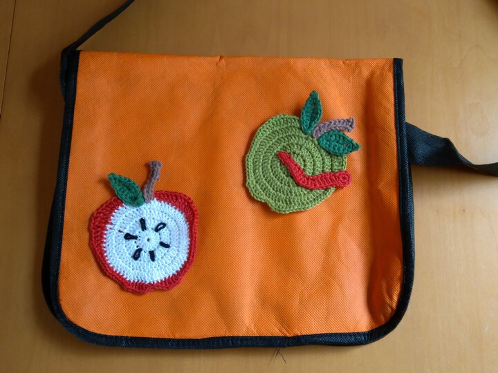 Häkelanleitung - Applikation oder Untersetzer - Früchte