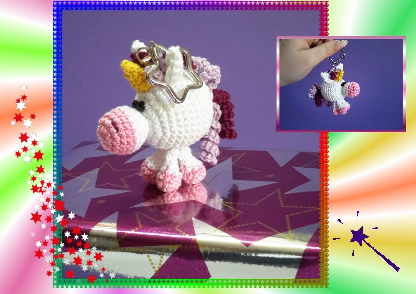 Häkelanleitung Einhörnchen, Amigurumi