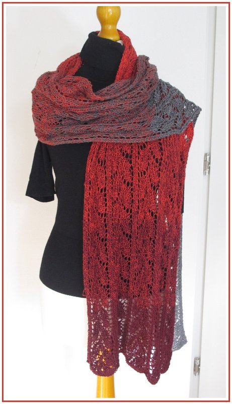 Stola "1. Date" stricken mit 1 Woolly Hugs - BOBBEL - Bild 2