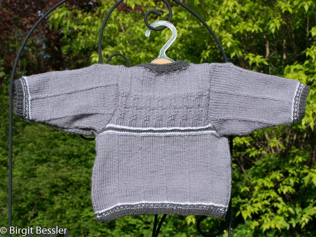 Strickanleitung Babyjacke-Luca  in 3 Größen