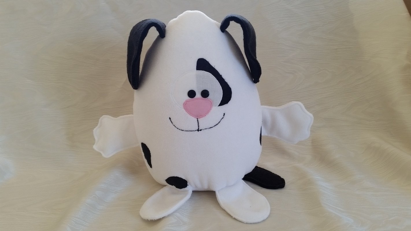 Nähanleitung - Kuschelmonster Doggy