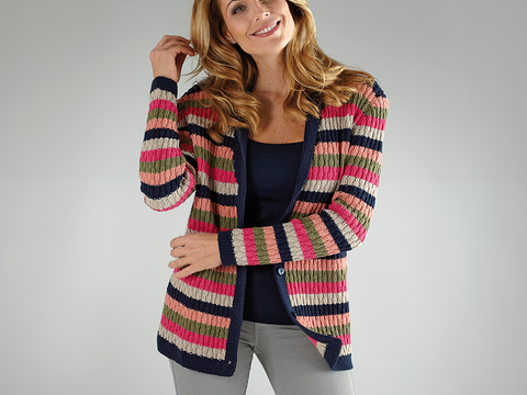 Strickanleitung Damenjacke "Macau" 756276