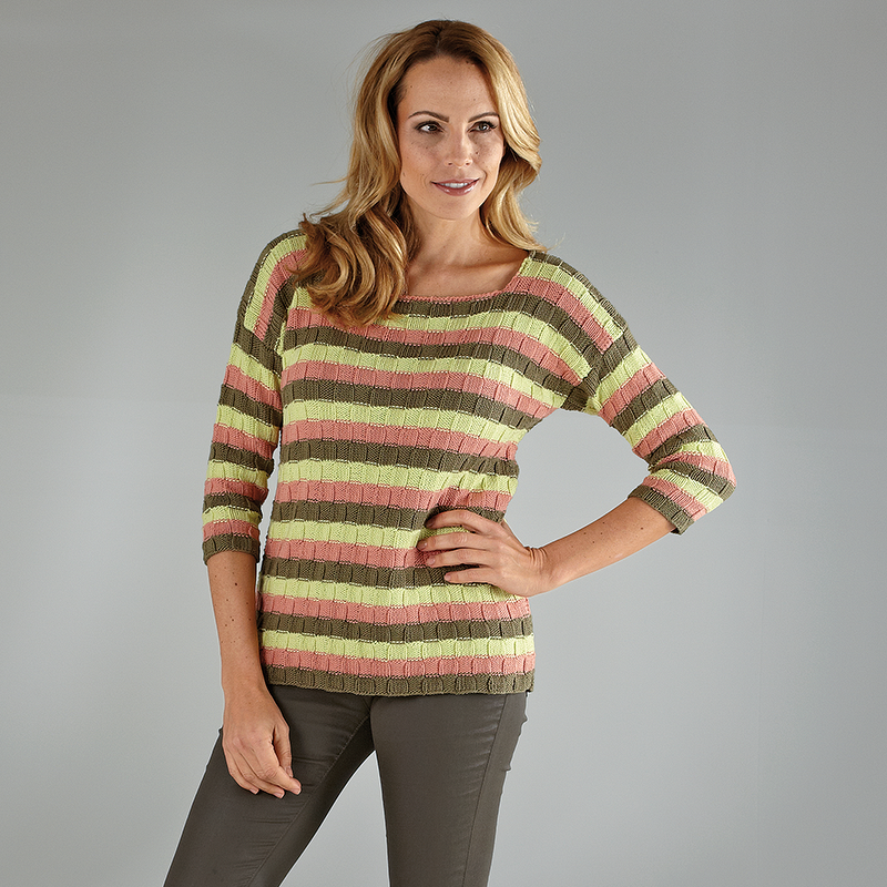 Strickanleitung Damenpullover "Macau" 756255