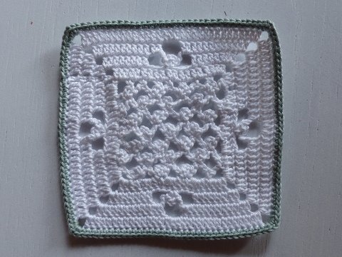 Häkelanleitung Granny Number4 Pikot