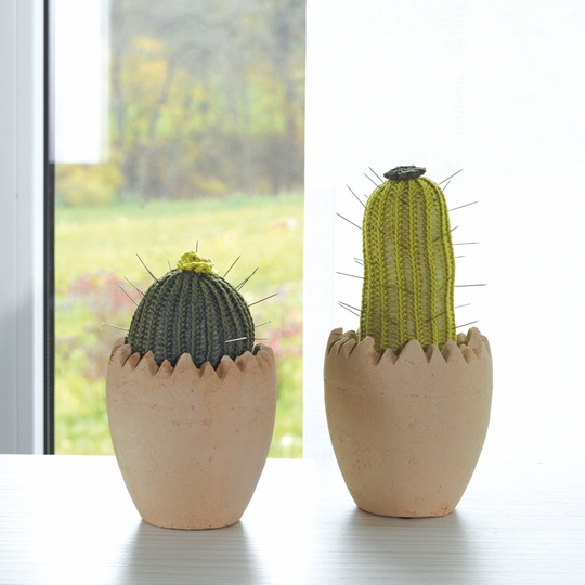 Strickanleitung Gestrickte Kakteen "Piazza" 755284