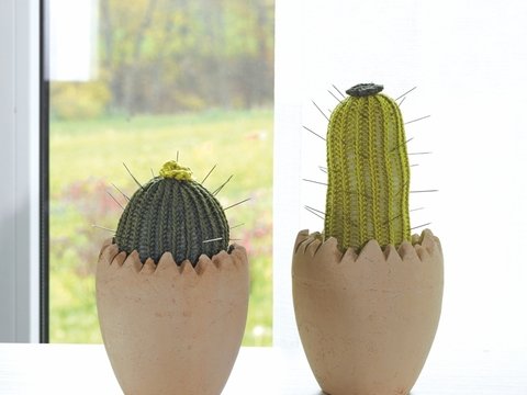 Strickanleitung Gestrickte Kakteen "Piazza" 755284