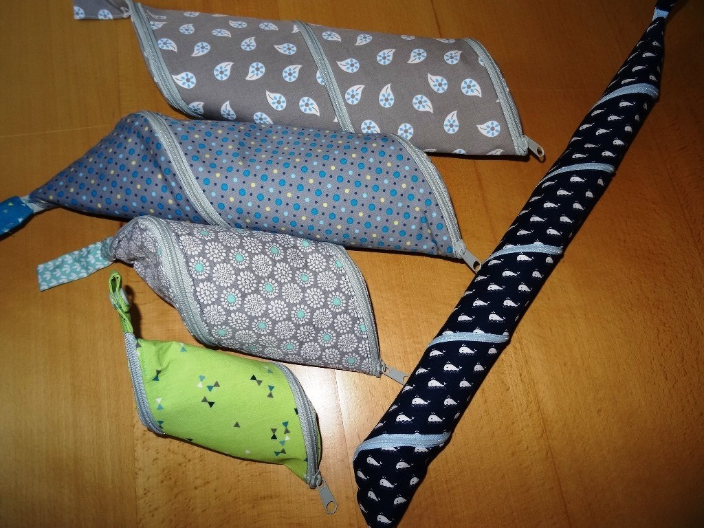 E- book Spiralmäppchen nähen Stiftetasche