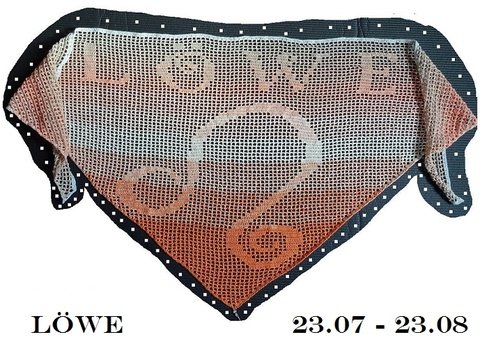 Motivtuch "Löwe"