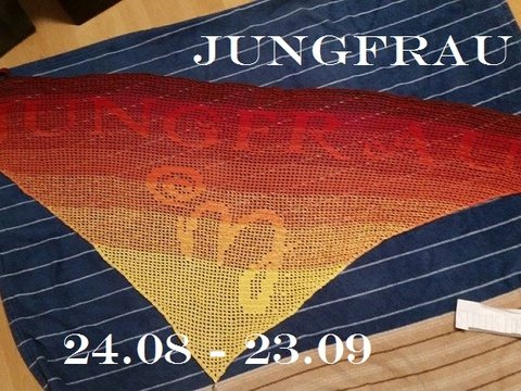 Motivtuch "Jungfrau"