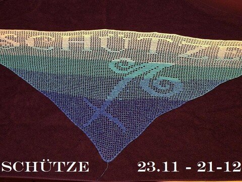 Motivtuch "Schütze"