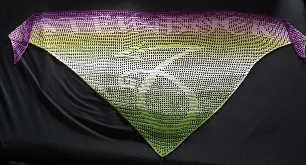 Motivtuch "Steinbock"