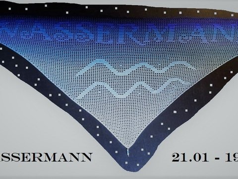 Motivtuch "Wassermann"