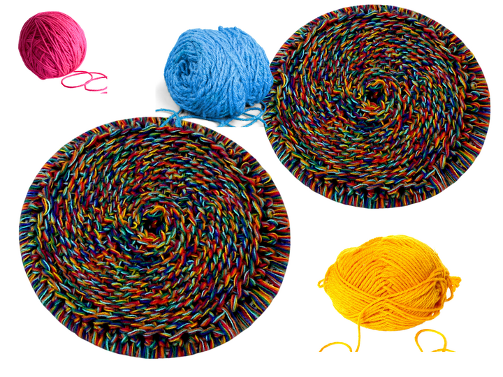 Gehäkelter Untersetzer im bosnischen Stil