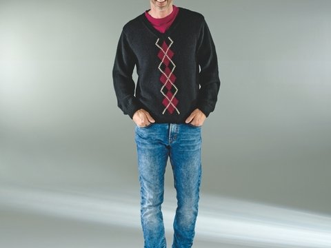 Strickanleitung Herrenpullover "Ideal" 756120