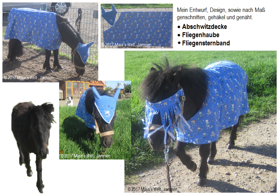 Näh- und Häkeanleitung Pony und Pferdeset