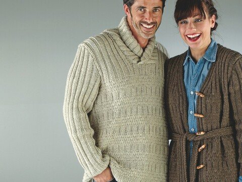 Strickanleitung Herrenpullover "Record" 756047