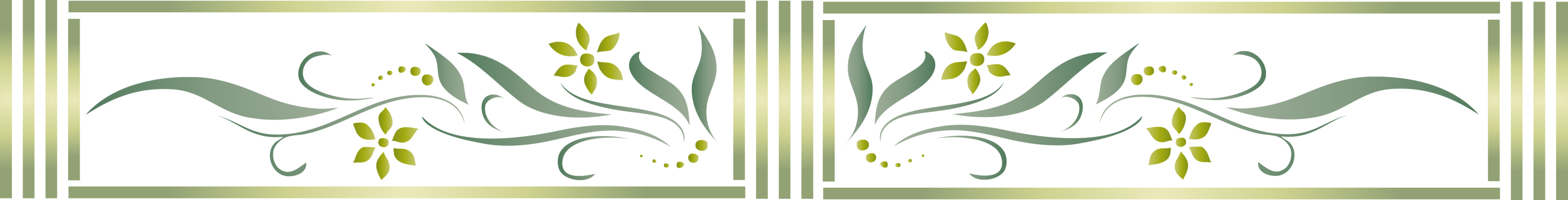 Floral Stencil Motifs