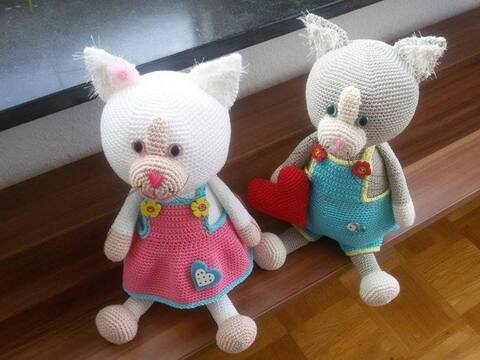 Häkelanleitung Carlos und Felicitas