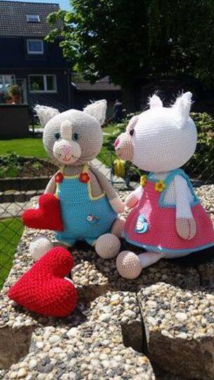 Häkelanleitung Carlos und Felicitas