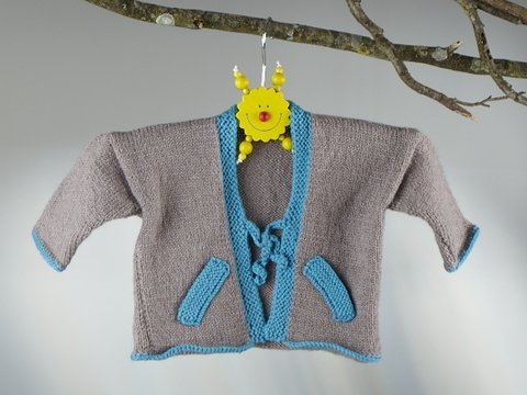 Strickanleitung Kleinkinderjacke "Capri" 756043