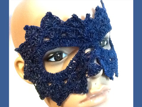 ✽ஜீ☆¸¸Gehäkelte Maske¸¸☆ஜீ✽