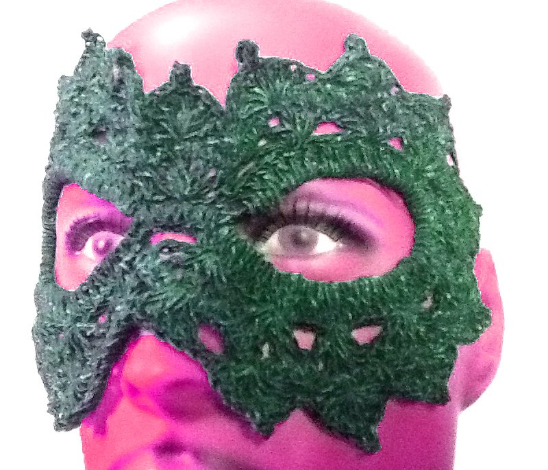 ✽ஜீ☆¸¸Gehäkelte Maske¸¸☆ஜீ✽ - Bild 2
