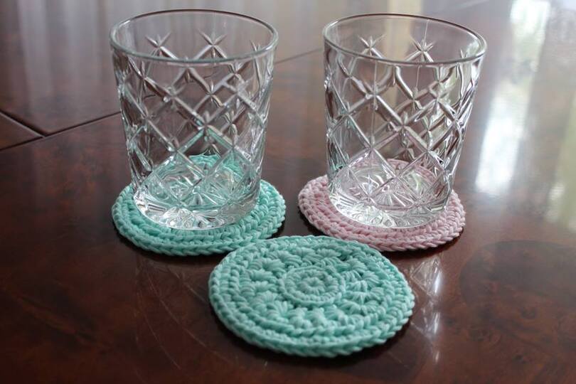 "eine runde Sache" gehäkeltes Körbchen