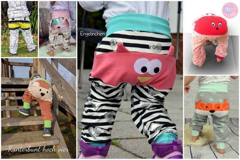 Schnittmuster / Nähanleitung digital Fux - Bux Gr. 86-128 Hose - Bild 4