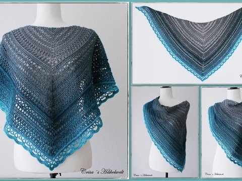 Häkelanleitung Tuch ++ Vanya ++