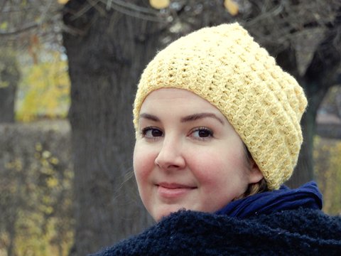Strickmuster für Beanie / Mütze in 4 Größen "Lollipop"