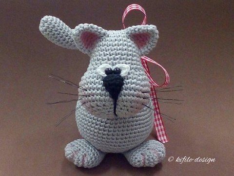 Häkelanleitung Katze Finni