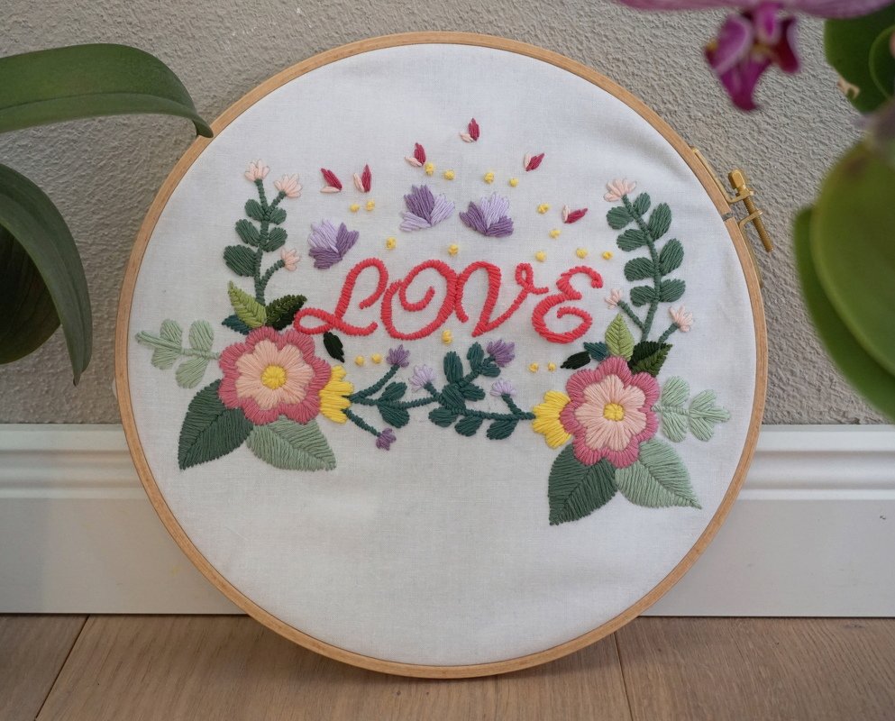 Stickmuster und Anleitung "Love1"