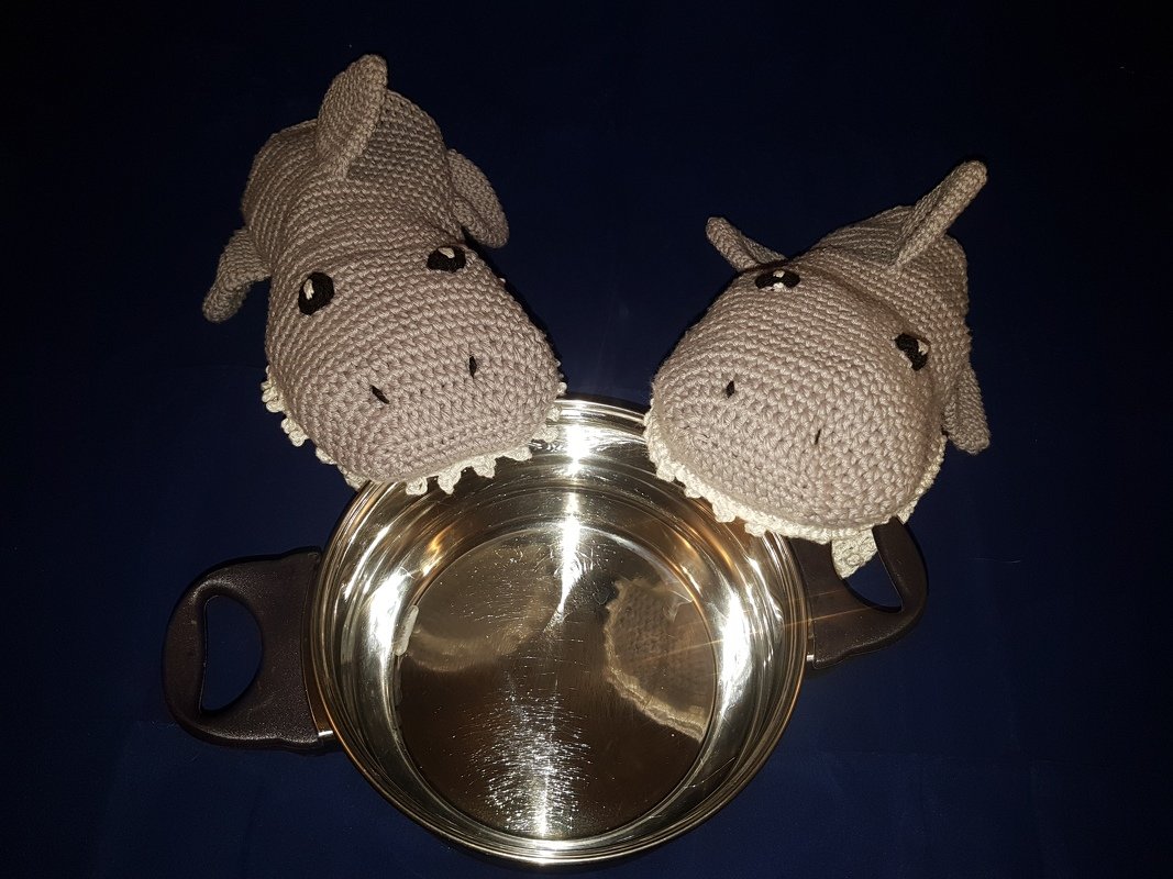 Crochet pattern Shark oven gloves/potholders - Image 7