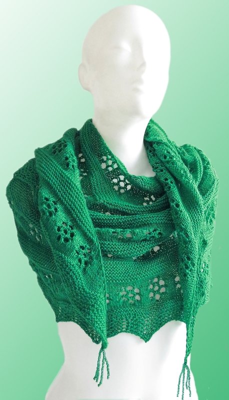 Knitting pattern set, bundle of three wonderful shawl patterns! - Image 2