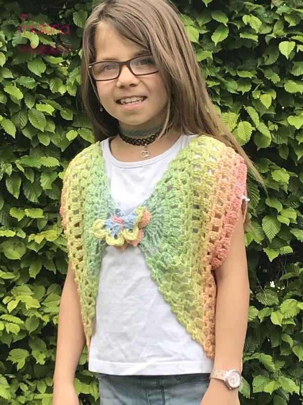 Weste Regenbogen Shenna