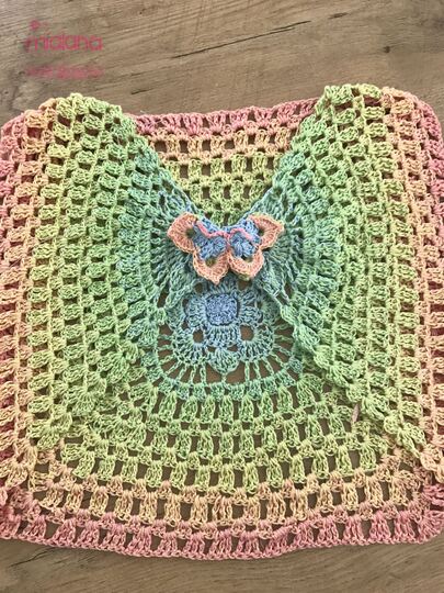 Weste Regenbogen Shenna