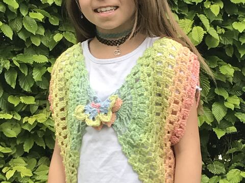 Weste Regenbogen Shenna