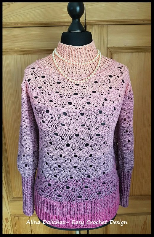 Bella Rosa- Vintage Pullover