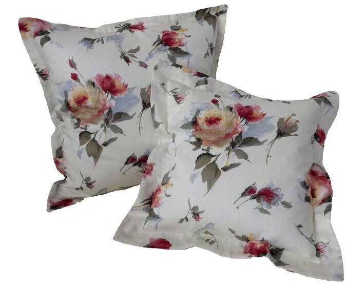 **Kissenhülle mit Stehsaum und verdecktem Reißverschluss**