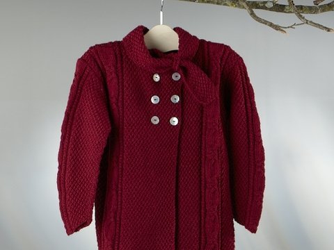 Strickanleitung Kinderlongjacke "Ideal" 756036