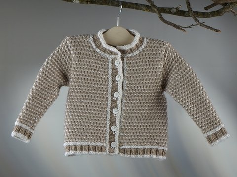 Strickanleitung Kinderjacke "Sporty" 756033