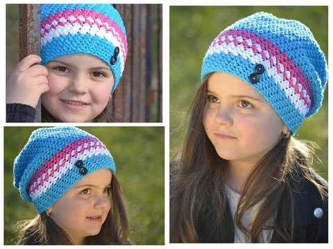 - JAMIE - Beanie für Jungs und Mädchen, schnell gehäkelt 43-60 cm Kopfumfang