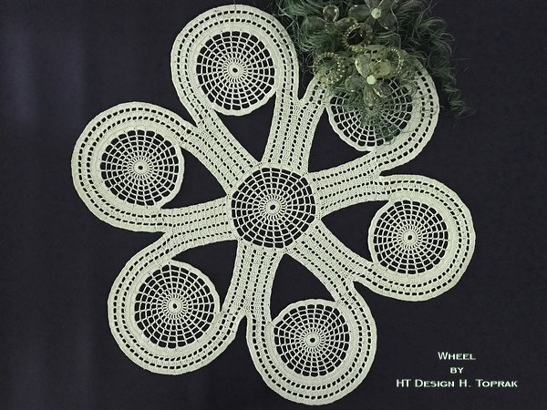 Crochet pattern Wheel
