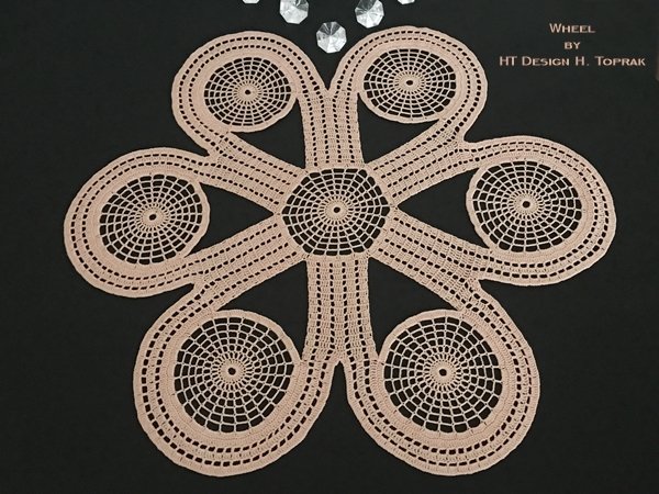 Crochet pattern Wheel